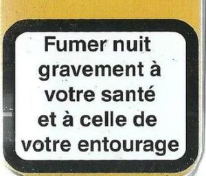L'exprience des avertissements sanitaires ddis au tabac pourrait profiter ceux des produits alcooliss L'exprience des avertissements sanitaires ddis au tabac pourrait profiter ceux des produits alcooliss