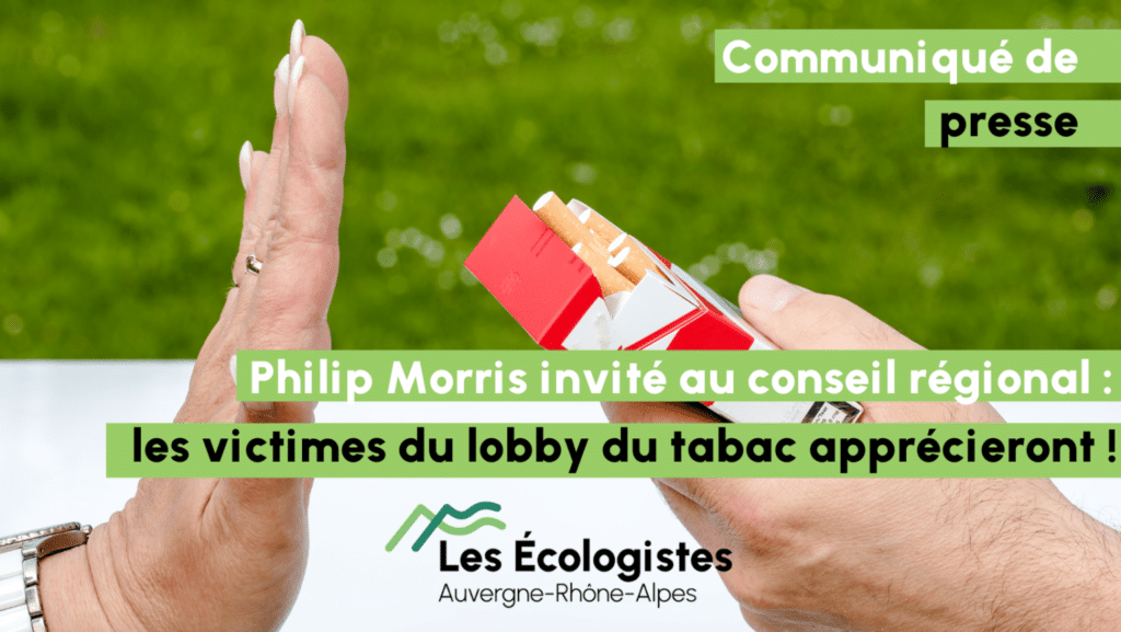 Philip Morris France invité par le Conseil Régional Auvergne-Rhône-Alpes pour débattre du commerce illicite de cigarettes