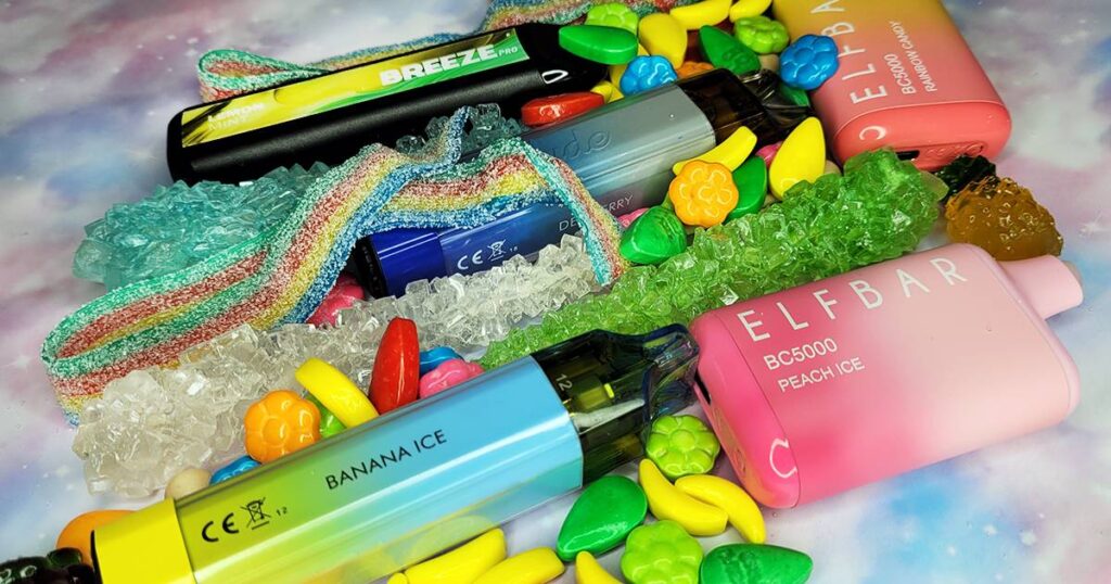 Les jeunes consommateurs de cigarettes électroniques plébiscitent les mélanges d’arômes